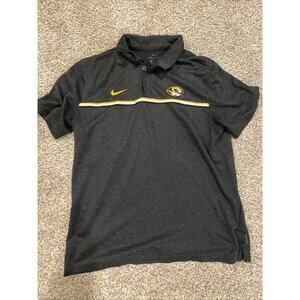 Mizzou Nike Polo Shirt Large